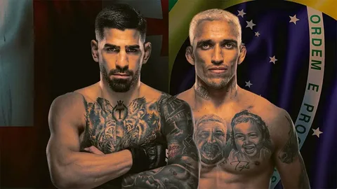 Топурия - Оливейра смотреть полное видео боя - UFC 317
